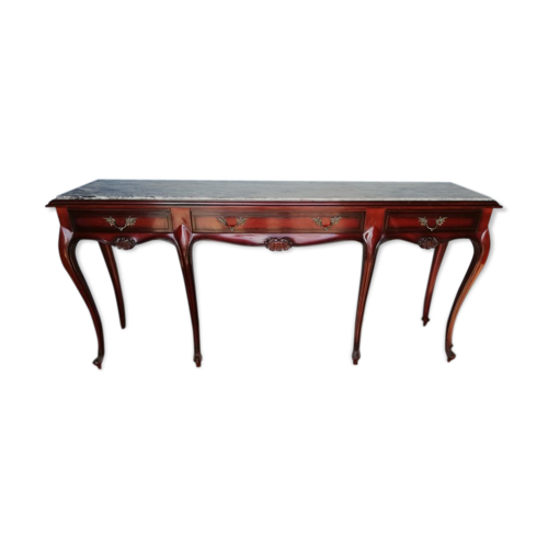 Long Console 6 Ft St Louis Xv Marble 1 90metres Selency Long Console 6 Ft St Louis Xv Marble, 6 Foot Long Console Table
