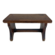 Small old wooden bench or footstool