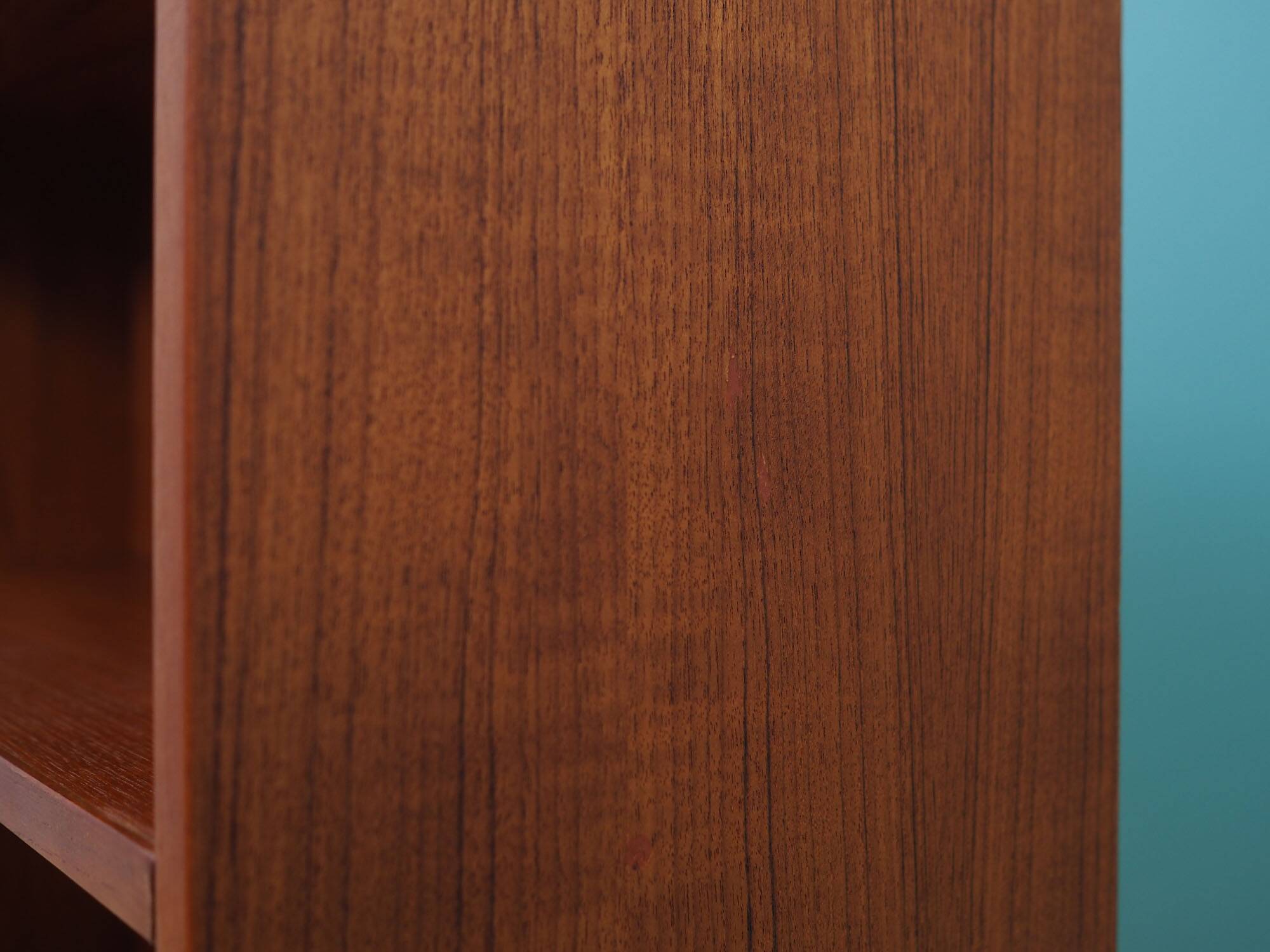 Teak bookcase, Danish design, 1970s, production: Denmark