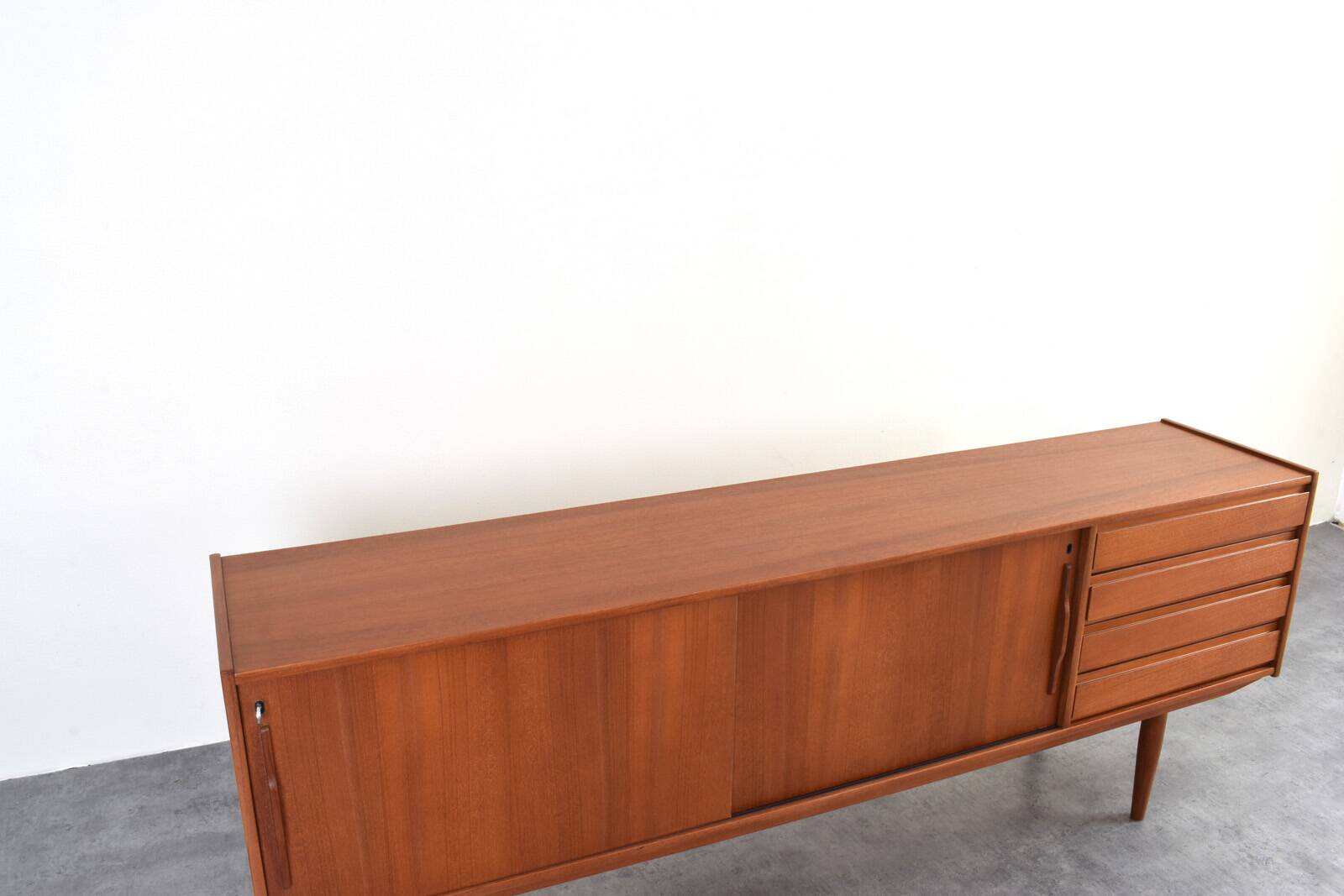 Mid-Century Danish Teak Sideboard, 1960s.