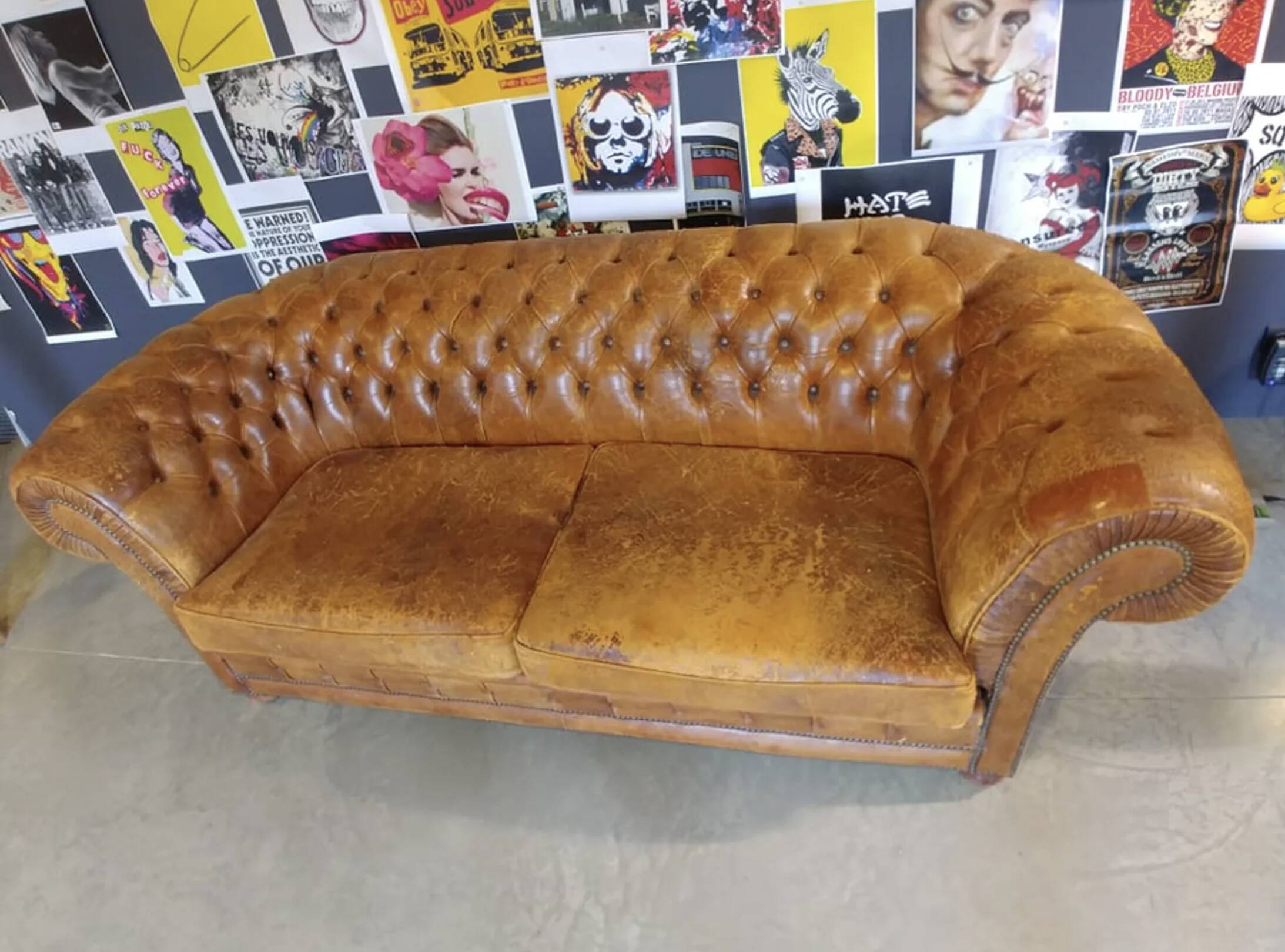3-seater Chesterfield Sofa