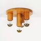 Vintage 1970s old stock 'Japandi' style ceiling light