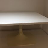 Coffee table tulip feet Stamp Nurieux, France, year 1970