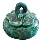 Handmade pumpkin sugar bowl