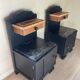 Art Deco bedside tables