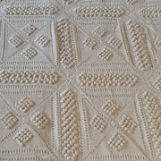 Couvre lit 2 personnes crochet fait main