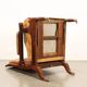 Antique Louis-Philippe reclining armchair in walnut, Italy, 19th century.