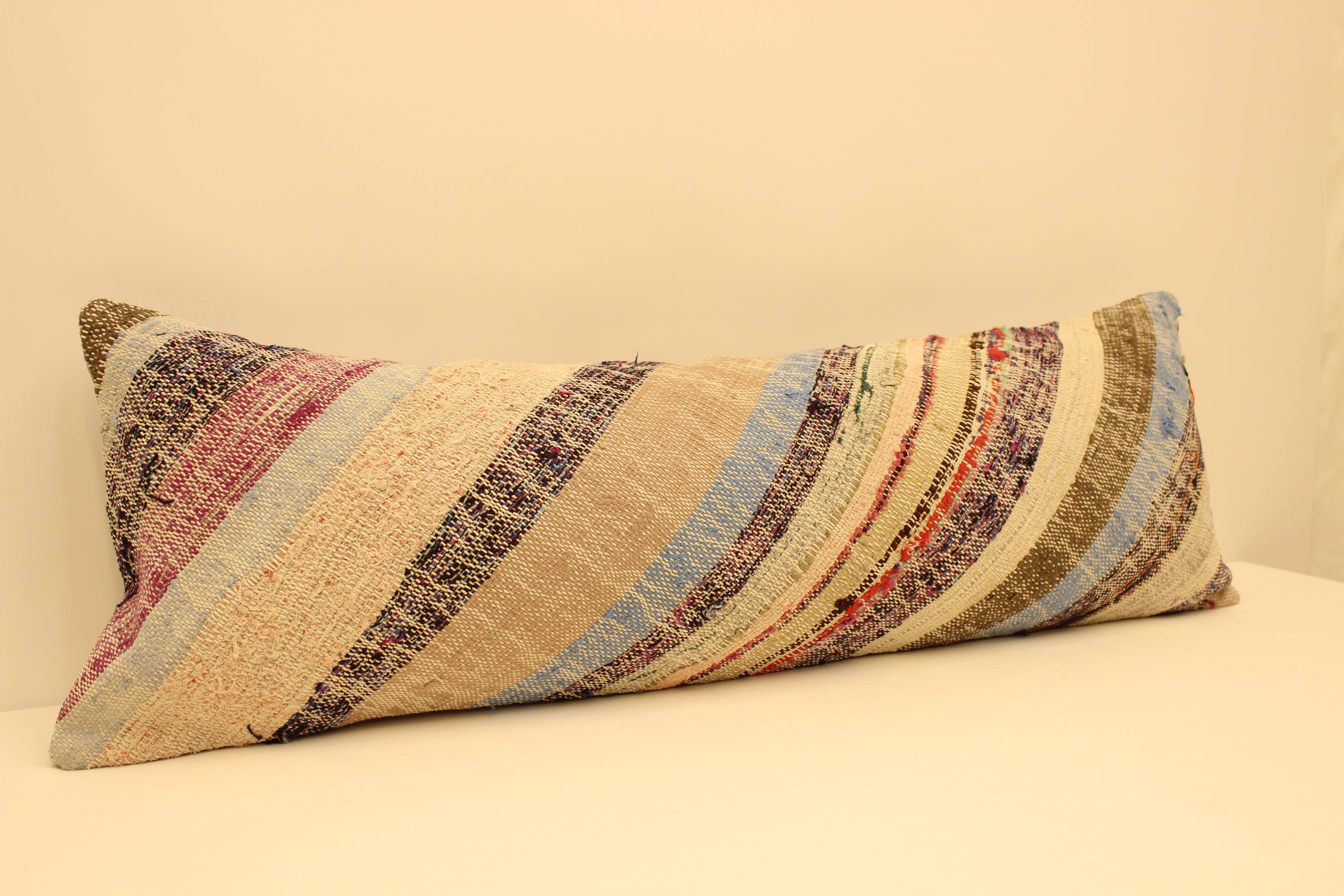 Turkish kilim cushion, 30x90 cm, od-232