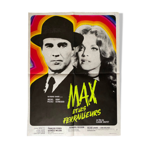 Affiche cinéma originale Max et