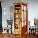 Parisian art deco oak wardrobe