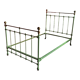 Iron and brass bed