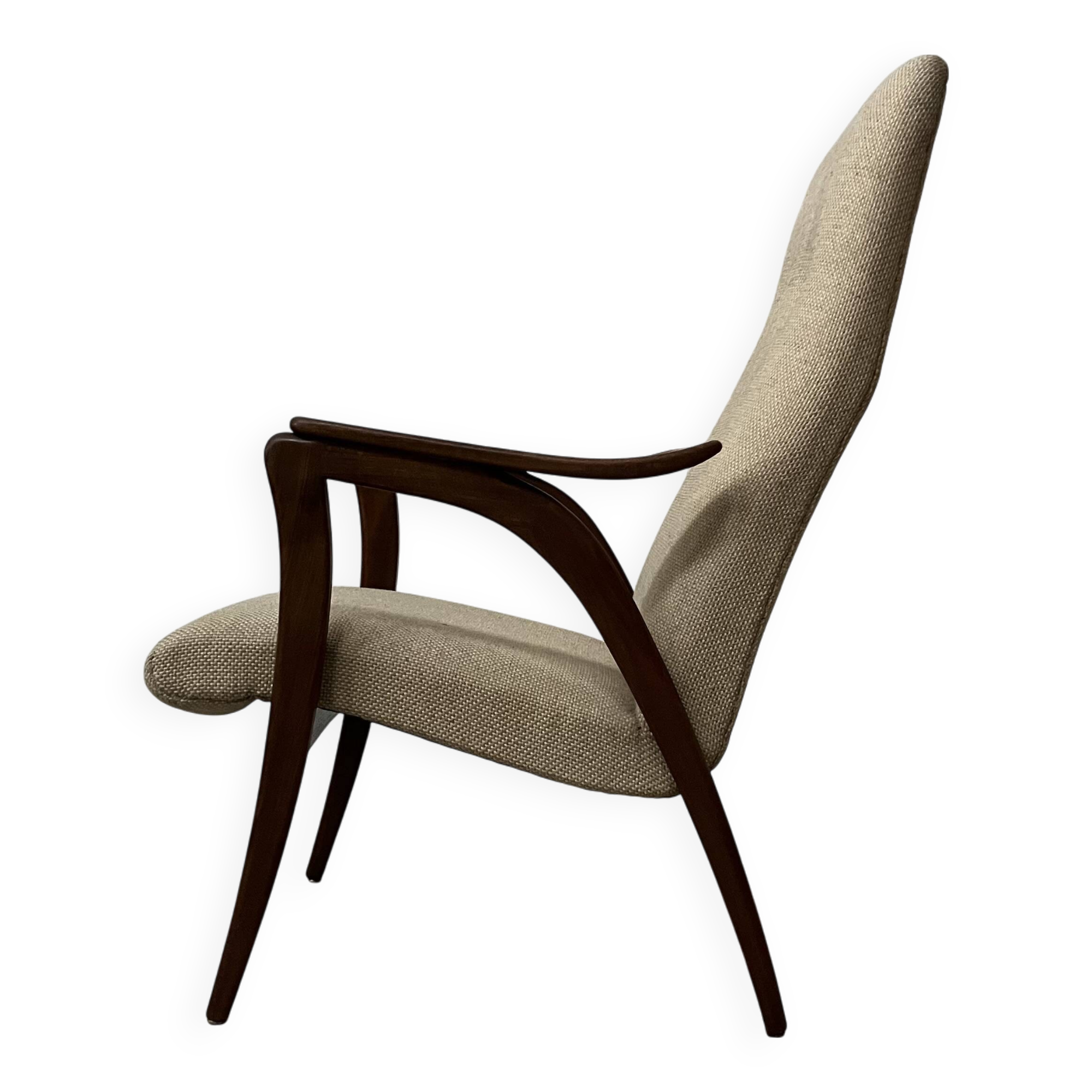 Fauteuil vintage en teck