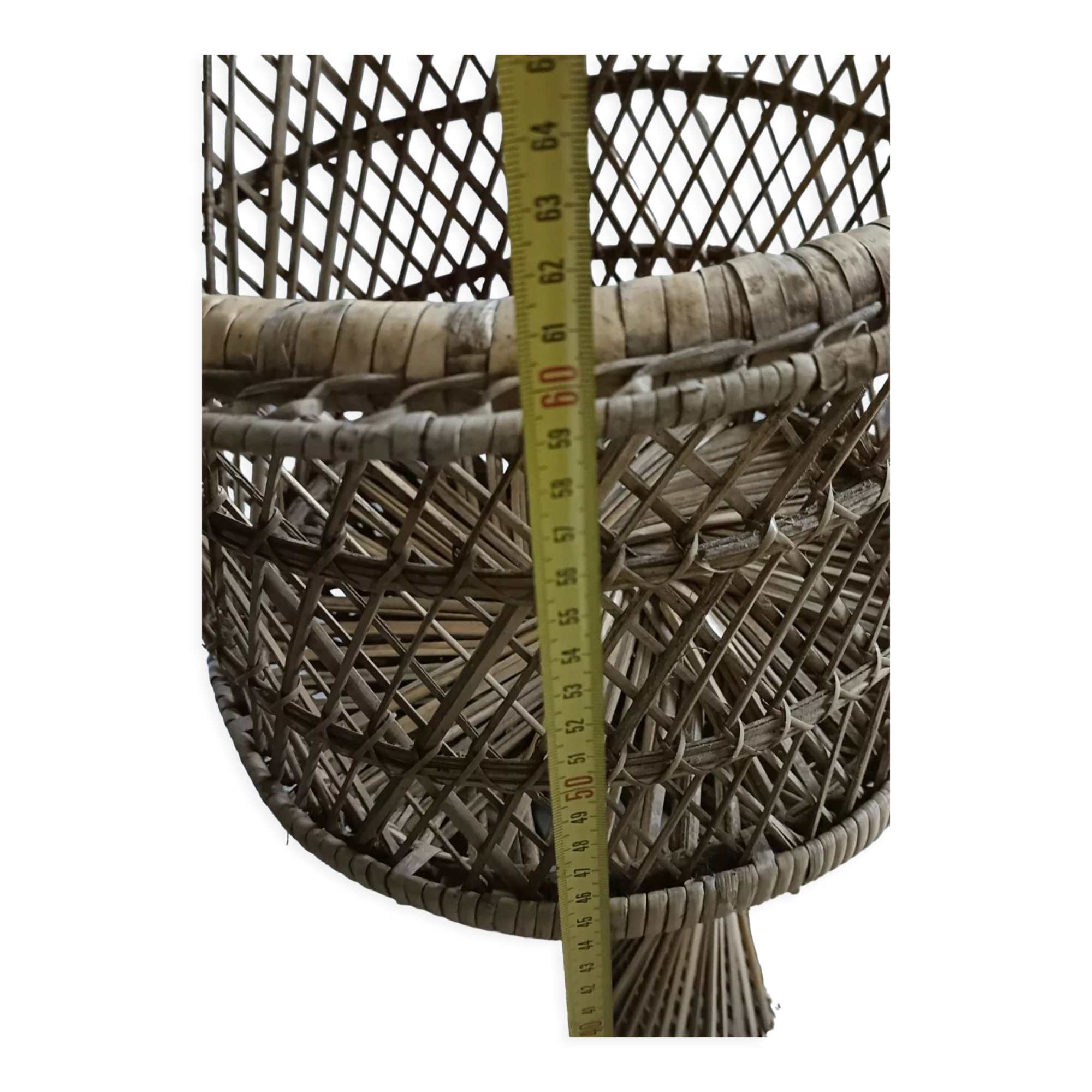 Plant holder, rattan pot cover