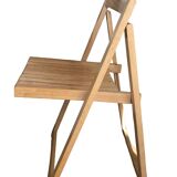 Chaise pliante en bois