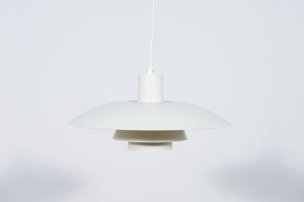 Lampe à Suspension PH4 Mid-Century par Poul Henningsen pour Louis Poulsen, Danemark, 1960s