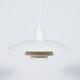 Lampe à Suspension PH4 Mid-Century par Poul Henningsen pour Louis Poulsen, Danemark, 1960s