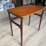 Scandinavian side table in vintage teak Sweden 1960s