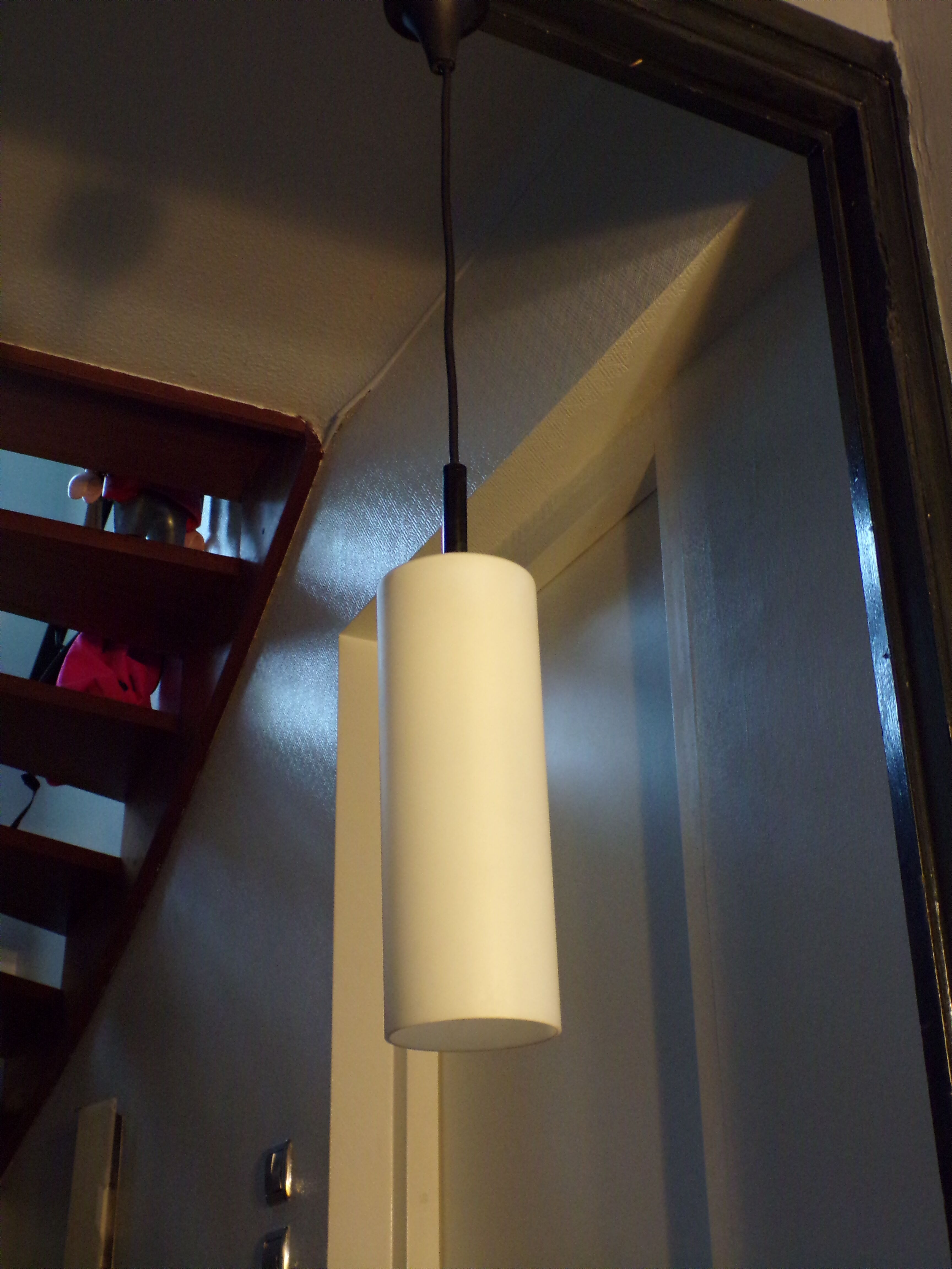 Suspension tube opaline Staff Leuchten