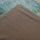 7x10 oversize teal green vintage rug 300x207cm