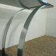 Console glass and chrome 70 years