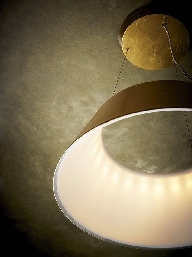 Design cielo led pendant light from lirio by philips, gold