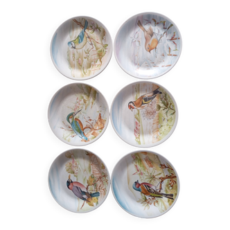 Sarreguemines dessert plates