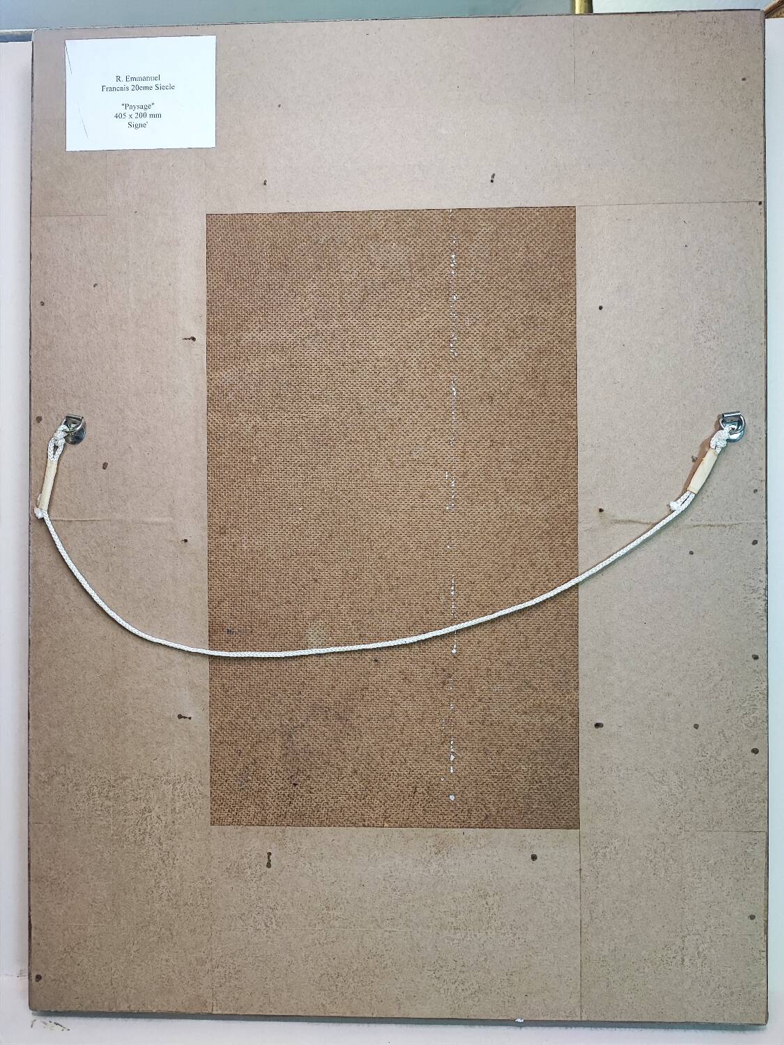 Peinture à l'huile - paysage