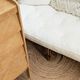 Commode vintage rénovée, années 50 60, chêne blond 
