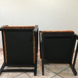 Paire de fauteuils années 50