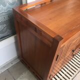 Low buffet in exotic wood