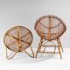 1960 Midcentury Modern Italian Bamboo Lounge Set
