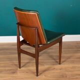 Retro Teak 1960s Elliots Of Newbury Mid Century Extending Dining Table & 6 Chairs