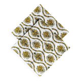 2 serviettes de table en coton imprimé - motif "Sévigné"