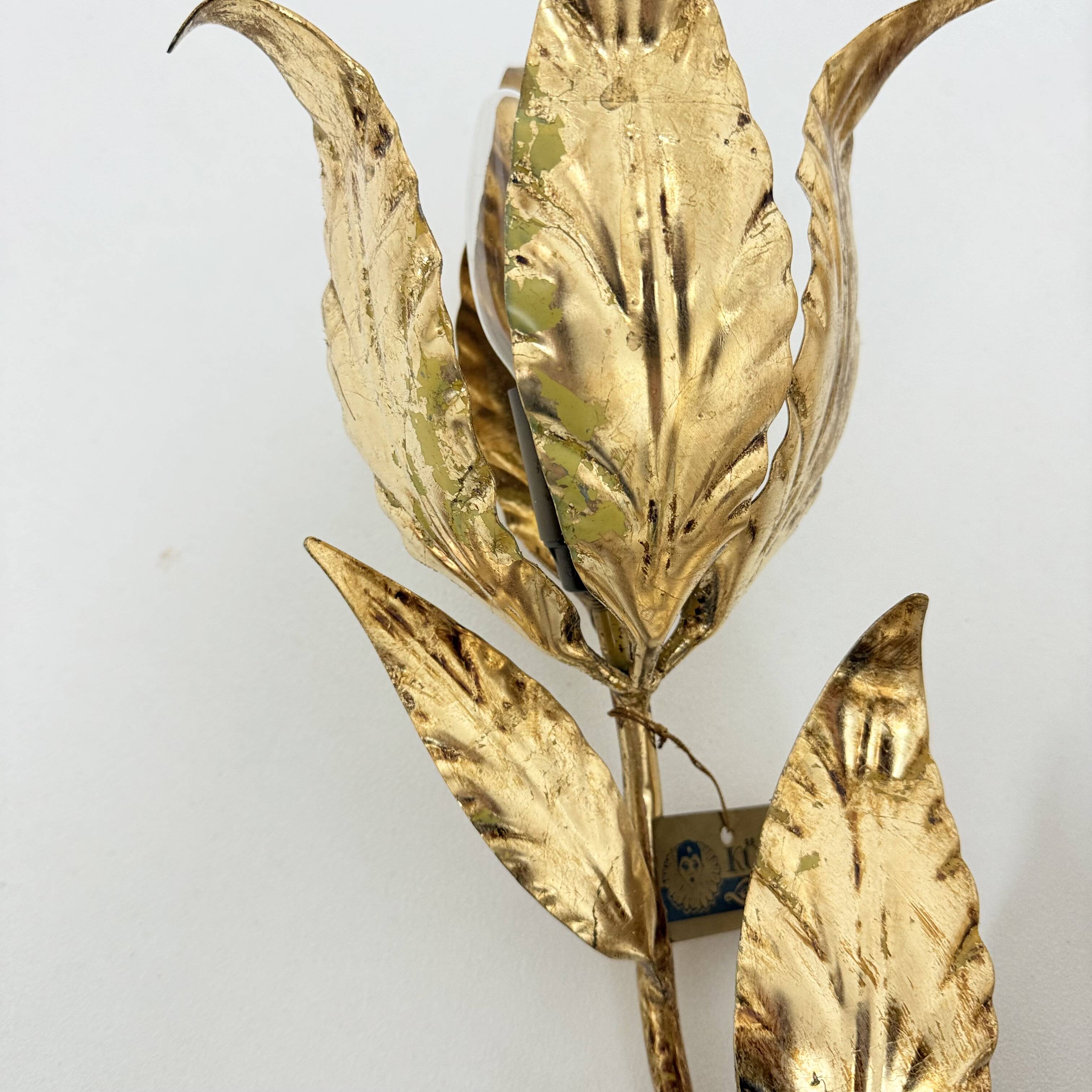 Vintage Hollywood Regency Wall Lamp sconce by Hans Kögl, 1960s