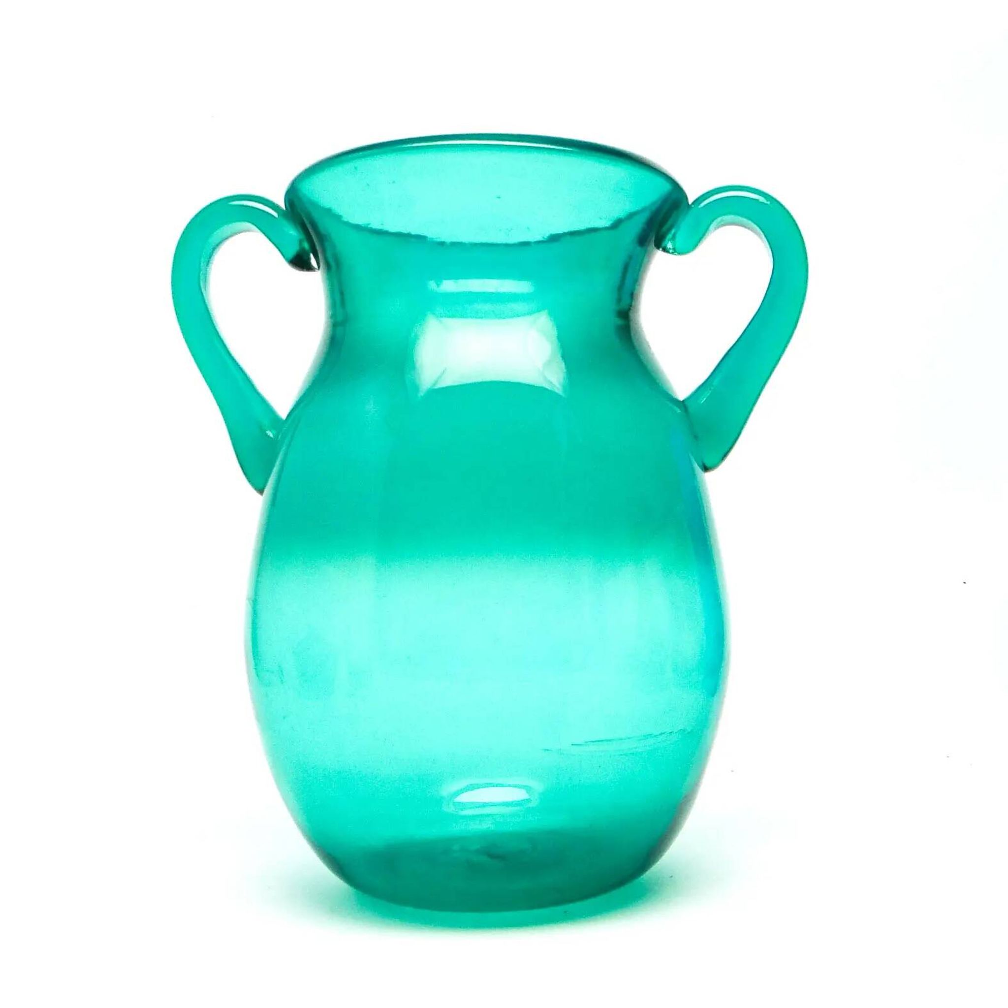 Postmodern vase, designed by J. Słuczan-Orkusz, Kraków Glass Institute, Poland, 1970s