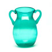 Postmodern vase, designed by J. Słuczan-Orkusz, Kraków Glass Institute, Poland, 1970s