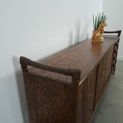 Buffet vintage en bambou