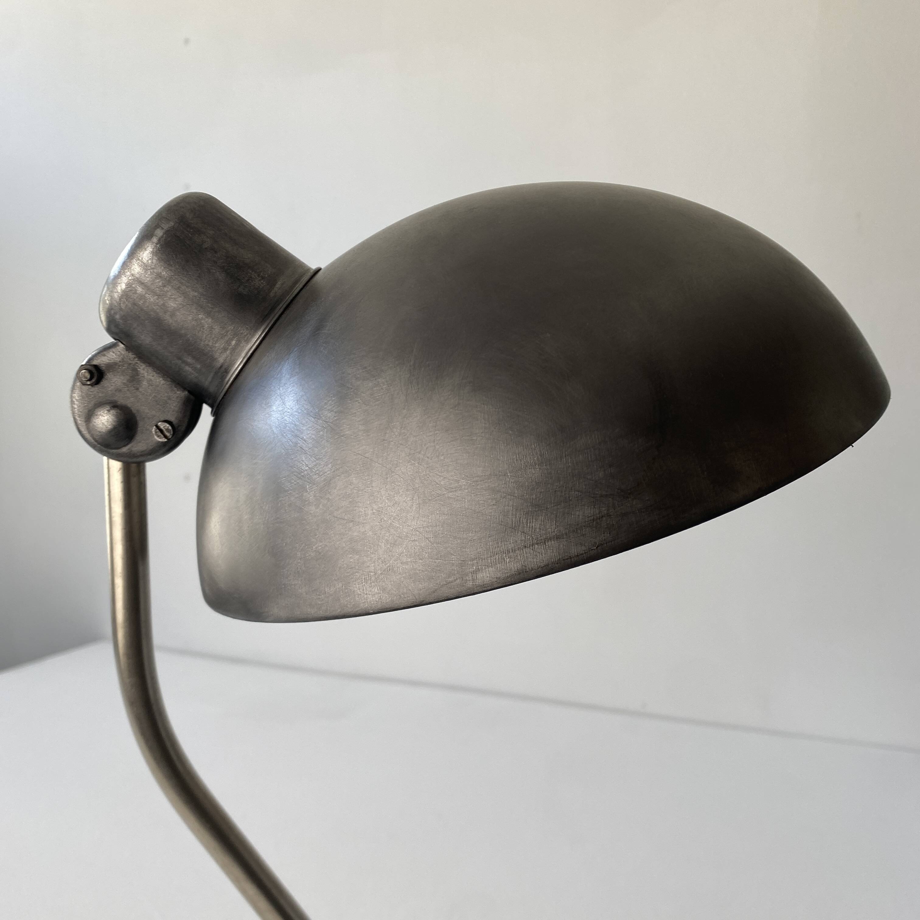 Ancienne lampe de bureau industrielle bauhaus « rech laternen »