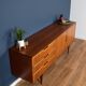 Retro teak zebrano 1960s long elliots of newbury eon mid century sideboard