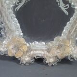 Old Venetian glass mirror to install or hang without lack. SB