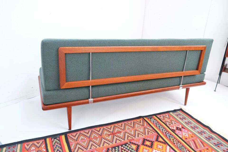 Peter Hvidt Minerva Sofa Bed France & Daverkosen drawing 1960s