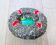 ceramic ashtray – France, 1960s – volcanic enamel
