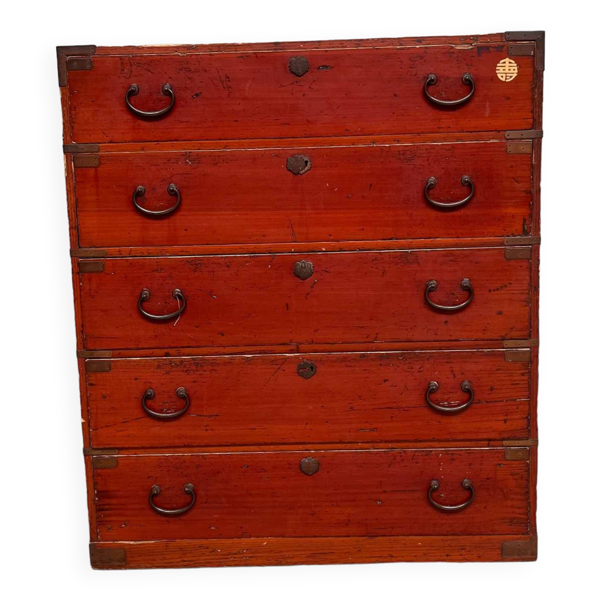 Japanese Tansu Kimono Dresser Meiji period Meiji (1868-1912)
