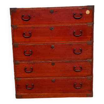 Japanese Tansu Kimono Dresser Meiji period Meiji (1868-1912)
