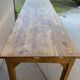 Old bistro table