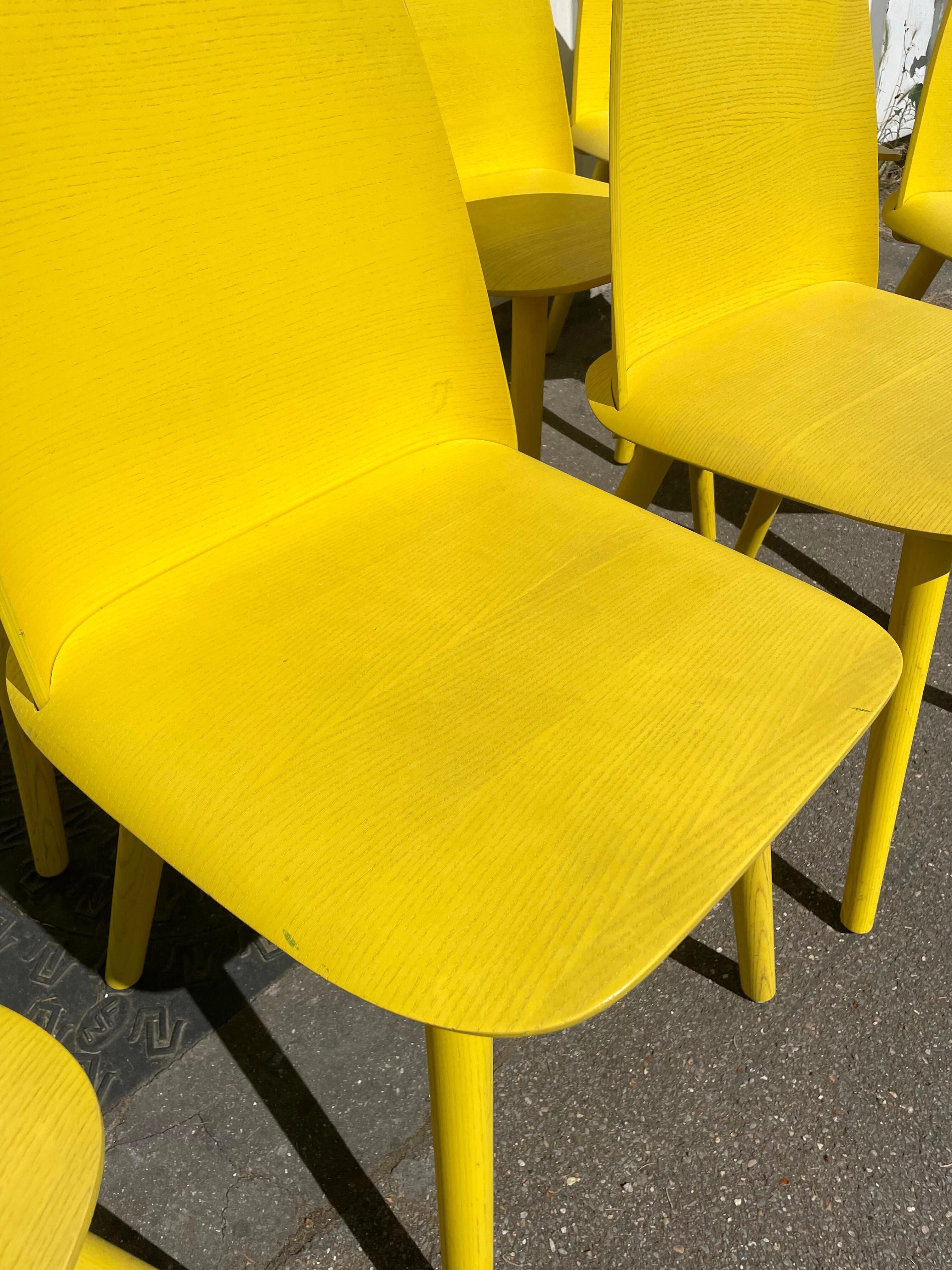 Suite de 8 chaises Nerd Chair, Muuto