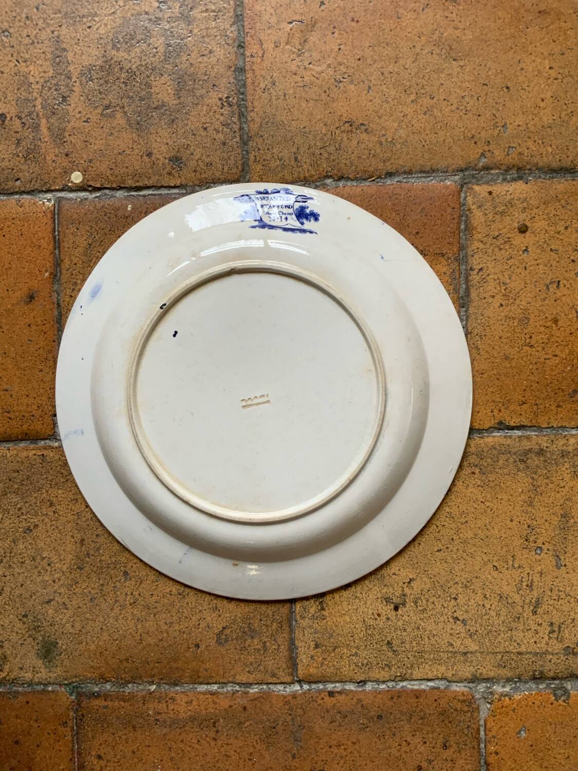 Antique English plate