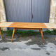 Large vintage Scandinavian style table
