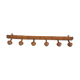 Wooden coat rack