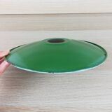 Industrial suspension green metal enamelled